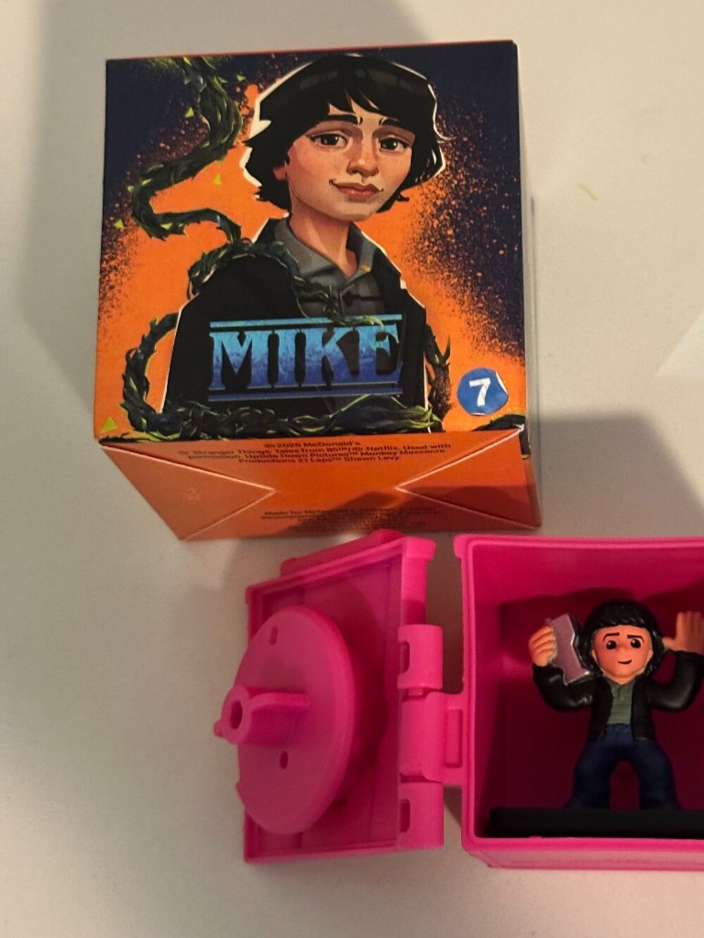 McDonald’s Happy Meal Stranger Things Tales From ’85 Will Collectible